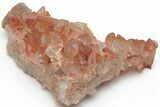 Natural Red Quartz Crystal Cluster - Morocco #219013-1